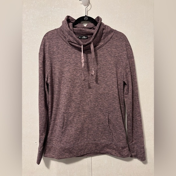 Crane Sweaters - Crane | Cozy Purple Cowl Neck Sweater | Size Medium
